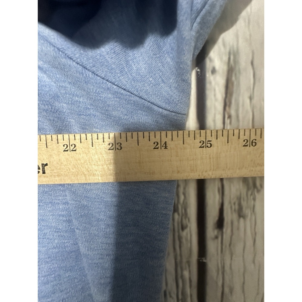 Polo Ralph Lauren Shirt Men's XL Heather Blue Soft Touch 100% Cotton Pony Stain* - Picture 4 of 9